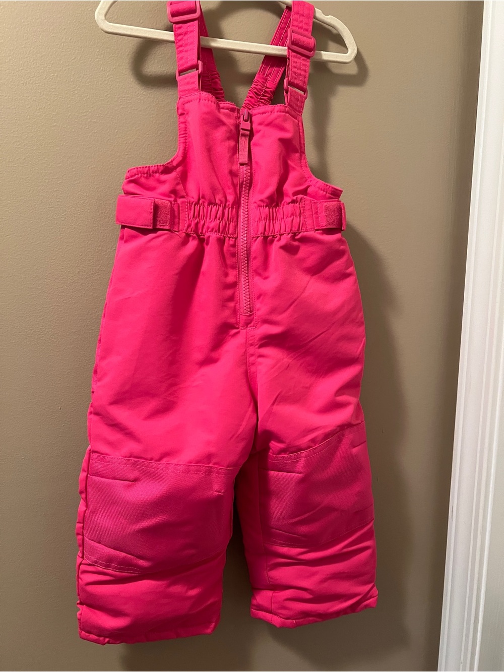 Cat & Jack Hot Pink Snow Bib Overalls